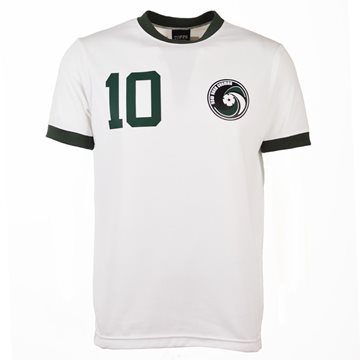 Toon details van New York Cosmos Retro Voetbalshirt + Nummer 10 Afbeeldingen van New York Cosmos Retro Voetbalshirt + Nummer 10