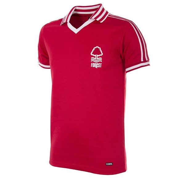 Afbeeldingen van Nottingham Forest Retro Voetbalshirt 1976-1977