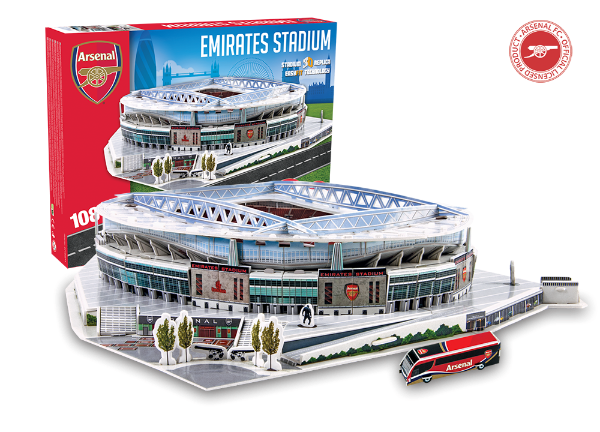 Afbeeldingen van Arsenal Emirates Stadion - 3D Puzzel