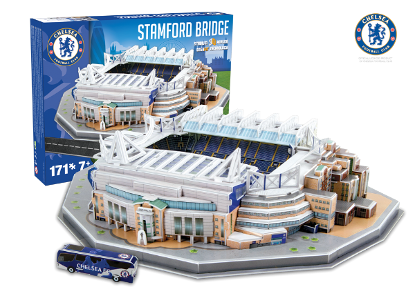 Afbeeldingen van Chelsea Stamford Bridge Stadion - 3D Puzzel