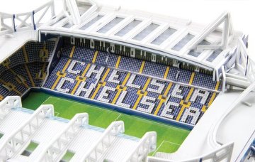 Toon details van Chelsea Stamford Bridge Stadion - 3D Puzzel Afbeeldingen van Chelsea Stamford Bridge Stadion - 3D Puzzel