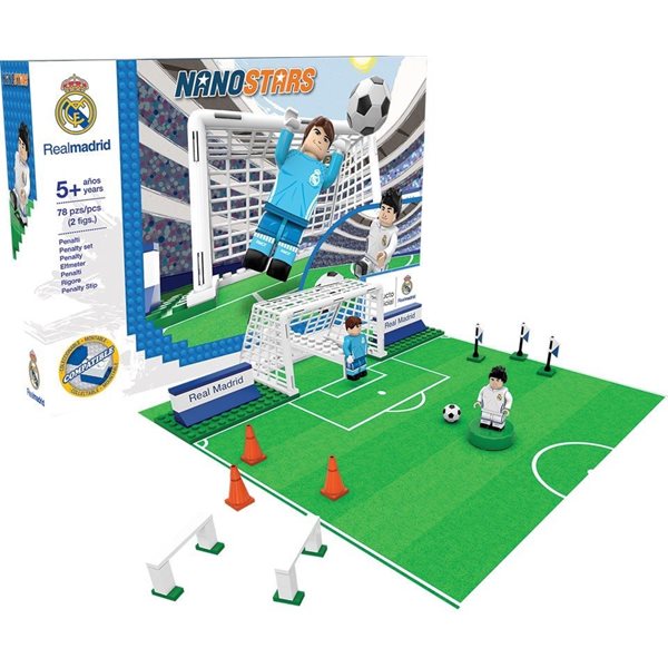Afbeeldingen van Nanostars - Real Madrid Penalty Bouwset