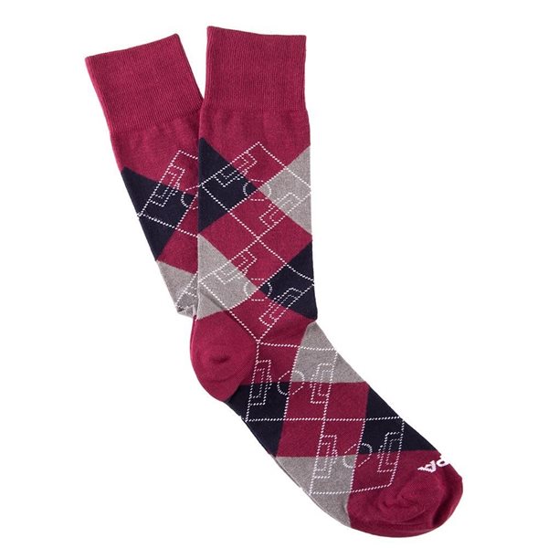 Afbeeldingen van COPA Football - Argyle Pitch Sokken - Bordeaux/ Navy