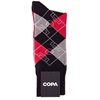 Afbeeldingen van COPA Football - Argyle Pitch Sokken - Zwart/ Rood