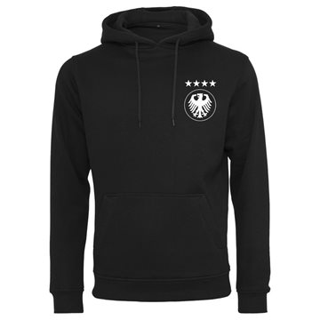 Toon details van FC Eleven - Duitsland Hoodie - Zwart Afbeeldingen van FC Eleven - Duitsland Hoodie - Zwart