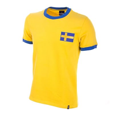 Zweden Retro Voetbalshirt 1970's + Ibrahimovic 10