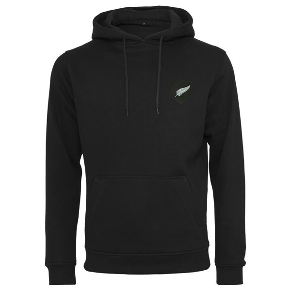 Afbeeldingen van Rugby Vintage - Nieuw Zeeland Hoodie - Zwart