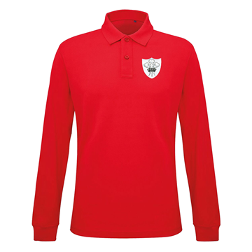 Toon details van Rugby Vintage - Wales Retro Rugby Shirt 1950's - Rood Afbeeldingen van Rugby Vintage - Wales Retro Rugby Shirt 1950's - Rood