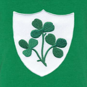 Toon details van Rugby Vintage - Ierland Polo - Groen Afbeeldingen van Rugby Vintage - Ierland Polo - Groen