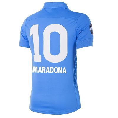 COPA x Mundial Napoli Retro Voetbalshirt 1988-1989 + Maradona 10 afbeelding