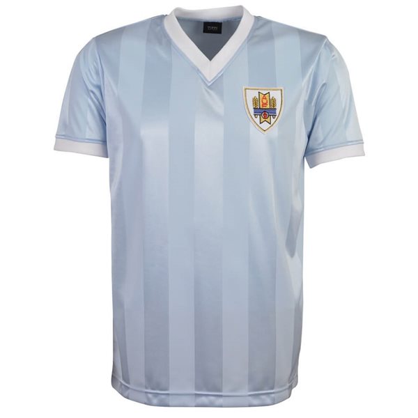 Afbeeldingen van Uruguay Retro Voetbalshirt WK 1986