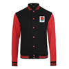 Afbeeldingen van Rugby Vintage - Engeland Sweat College Jacket - Zwart/ Rood
