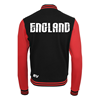 Afbeeldingen van Rugby Vintage - Engeland Sweat College Jacket - Zwart/ Rood