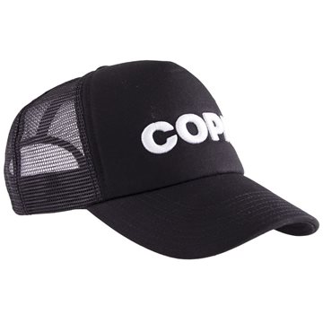 Toon details van COPA Football - 3D Wit COPA Logo Trucker Cap Afbeeldingen van COPA Football - 3D Wit COPA Logo Trucker Cap