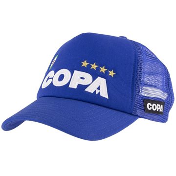 Toon details van COPA Football - Campioni COPA Trucker Cap - Blauw Afbeeldingen van COPA Football - Campioni COPA Trucker Cap - Blauw