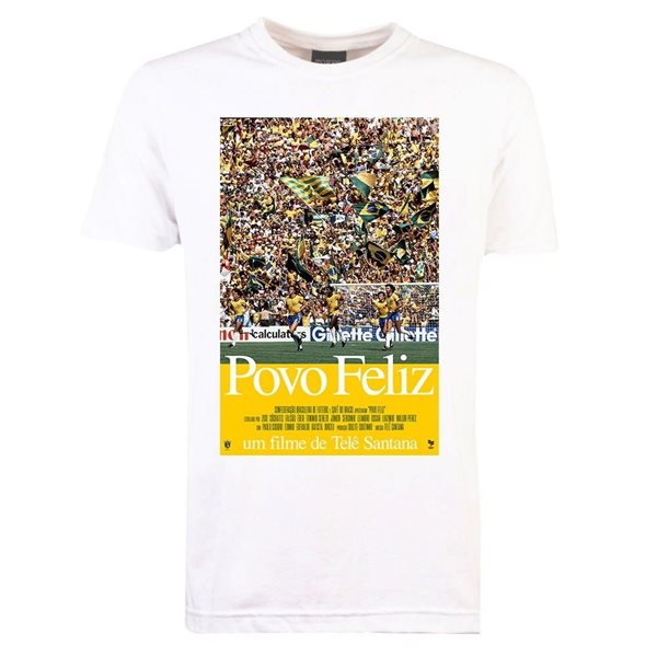 Afbeeldingen van TOFFS Pennarello - Povo Feliz WK 1982 T-Shirt - Wit