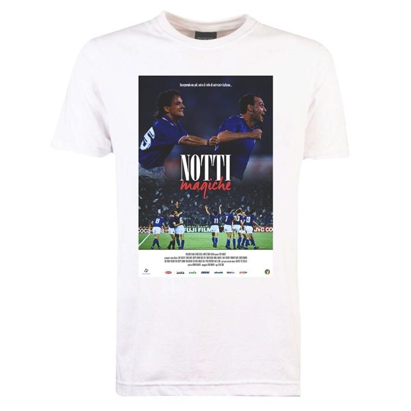 Afbeeldingen van TOFFS Pennarello - Notti Magiche WK 1990 T-Shirt - Wit