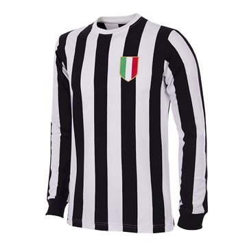 Toon details van Juventus FC Retro Voetbalshirt 1951-1952 Afbeeldingen van Juventus FC Retro Voetbalshirt 1951-1952
