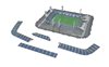 Afbeeldingen van Nanostad - Tottenham Hotspur White Hart Lane Stadion - 3D Puzzel