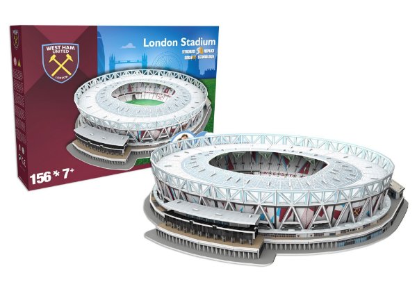 Afbeeldingen van West Ham United London Stadion - 3D Puzzel