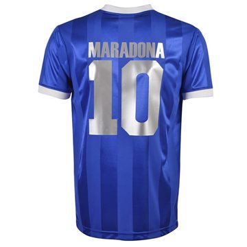 TOFFS - Argentina Retro Football Away Shirt WC 1986 + Maradona 10 TOFFS - Argentina Retro Football Away Shirt WC 1986 + Maradona 10