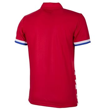 Toon details van Kroatië Retro Voetbalshirt 1992 Afbeeldingen van Kroatië Retro Voetbalshirt 1992