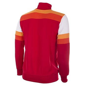 Toon details van AS Roma Retro Trainingsjack 1979-1980 Afbeeldingen van AS Roma Retro Trainingsjack 1979-1980