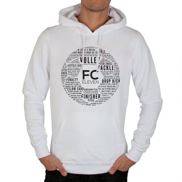 Afbeeldingen van FC Eleven - Dream Football Hoodie - Wit