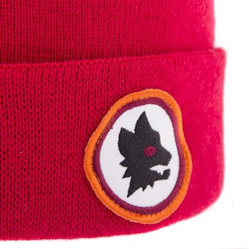 Toon details van COPA Football - AS Roma Retro Beanie - Rood Afbeeldingen van COPA Football - AS Roma Retro Beanie - Rood