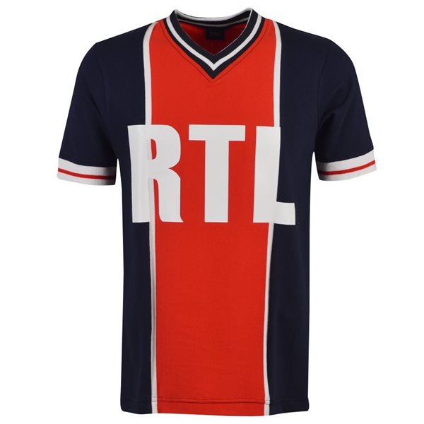 Afbeeldingen van Paris Saint-Germain Retro Voetbalshirt 1976-1979