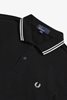 Afbeeldingen van Fred Perry - Twin Tipped Polo Shirt - Zwart/ Porcelain