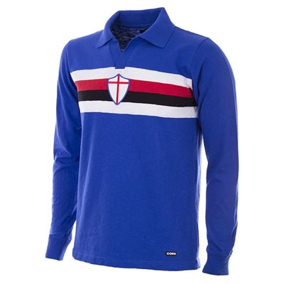 U.C. Sampdoria Retro Voetbalshirt 1956-1957 afbeelding