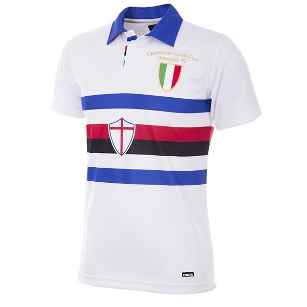 Sampdoria Retro Football Away Shirt 1991-1992