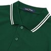 Fred Perry - Twin Tipped Polo - Ivy Green/ Snow White