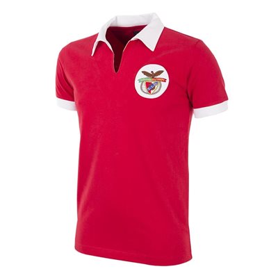 SL Benfica Retro Voetbalshirt 1962-1963 afbeelding