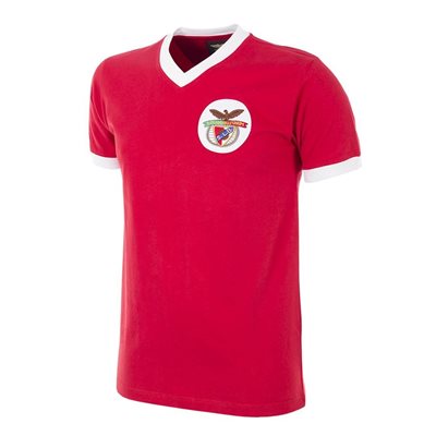 SL Benfica Retro Voetbalshirt 1974-1975 afbeelding