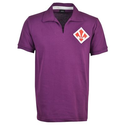 Fiorentina Retro Voetbalshirt 1940's afbeelding