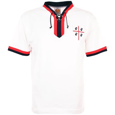 Cagliari Retro Voetbalshirt 1970's afbeelding