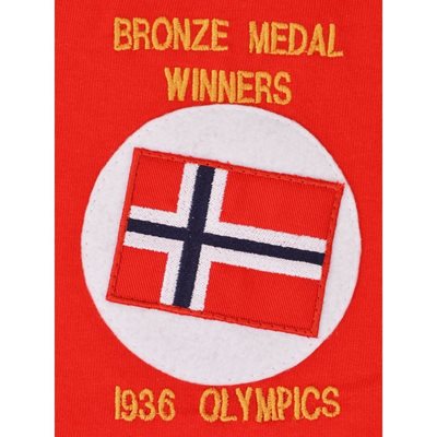 Noorwegen Retro Voetbalshirt 1936