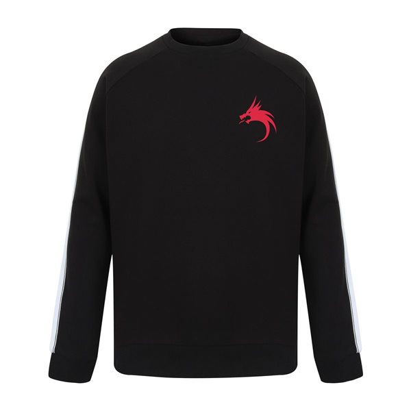 Afbeeldingen van Rugby Vintage - Wales Red Dragons Sweatshirt - Zwart