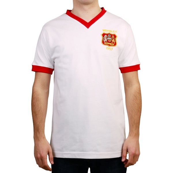 Manchester United Retro Shirt FA Cup Final 1957