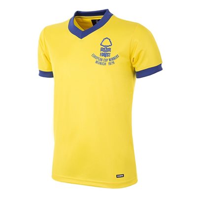 Nottingham Forest Retro Shirt Uit 1979-1980 afbeelding