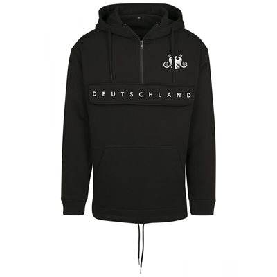 FC Eleven - Deutschland Anorak Hoodie - Zwart afbeelding