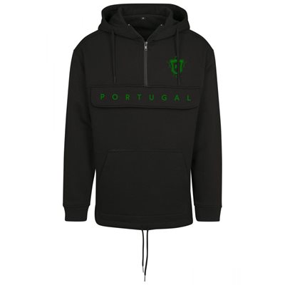 FC Eleven - Portugal Anorak Hoodie - Zwart afbeelding
