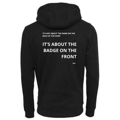 FC Eleven - The Badge Hoodie - Zwart afbeelding