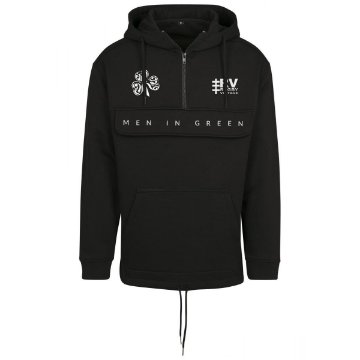 Rugby Vintage - The Shamrocks Anorak Hoodie - Black Rugby Vintage - The Shamrocks Anorak Hoodie - Black