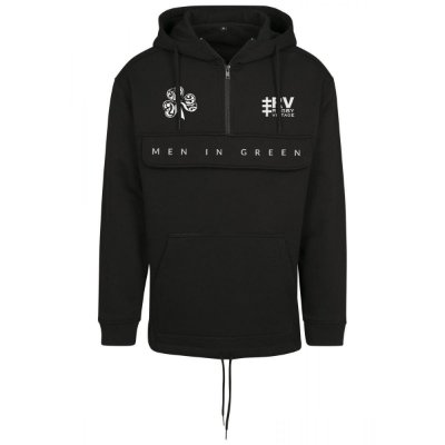 Rugby Vintage - Ierland The Shamrocks Anorak Hoodie - Zwart afbeelding