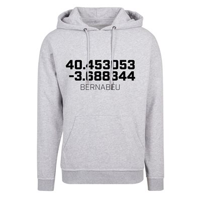 FC Eleven - Bernabéu Coordinates Hoodie - Grijs afbeelding