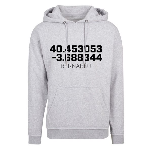 Afbeeldingen van FC Eleven - Bernabéu Coordinates Hoodie -  Grijs