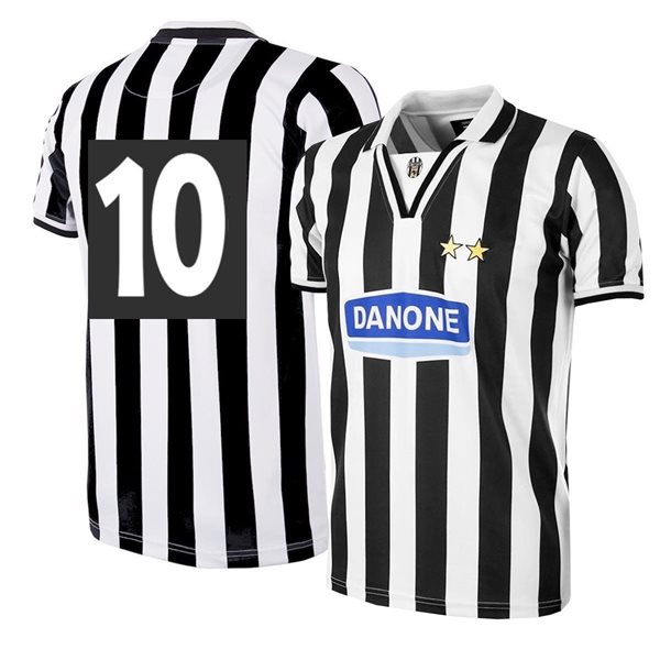 Afbeeldingen van Juventus Retro Voetbalshirt 1994-1995 + Nummer 10